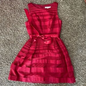 Trina Turk Red Striped Dress